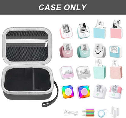 ANKHOH Label Maker Case for Memoking T02/ for Phomemo M02/ M02S/ M02 Pro/ Q30S/ - Image 2