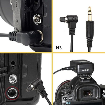 Pixel 3.5mm-N3 Camera Shutter Connecting Cable Cord Compatible - Image 3