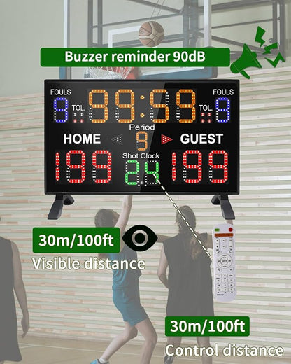 LUCKY TIME Basketball Scoreboard - Image 5