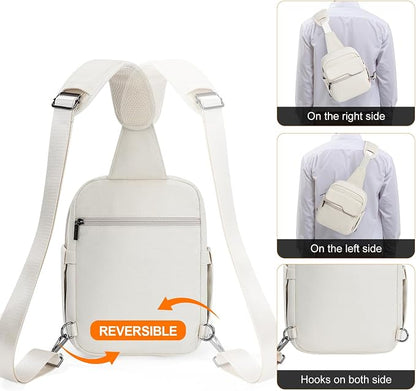 Cwatcun Camera Bag Small Compact Camera Sling Case, Waterproof Canvas Crossbody - Image 4
