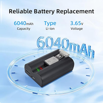 Ring Doorbell Battery 2nd gen 2 Packs 6040mAh Ring Video Replacement Battery - Image 2