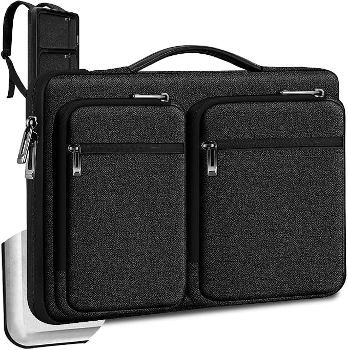 ZINZ Laptop Case 15 15.6 16 inches Sleeve Slim Briefcase Spill-Resistant Handbag by ZINZ