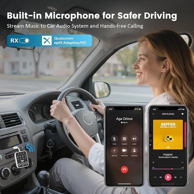 1Mii Bluetooth 5.3 Transmitter Receiver 2-in-1, aptX Adaptive & Low Latency - Image 9
