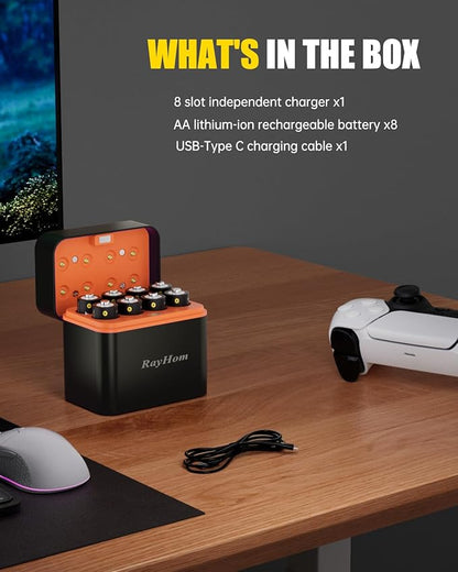 Rechargeable AA Lithium Batteries - Image 7
