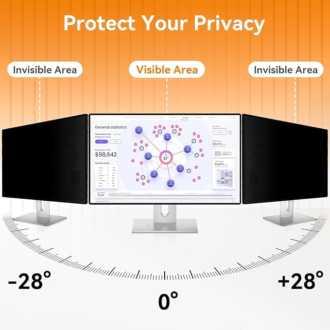24 Inch 16:9 Computer Privacy Screen Filter - Image 6