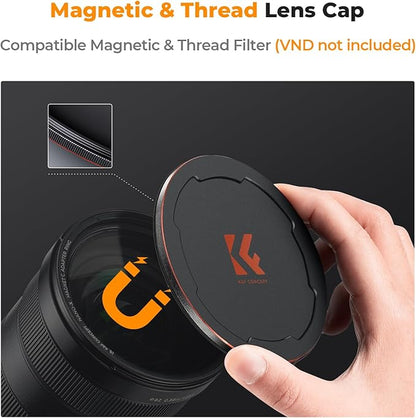 K&F CONCEPT 95mm Magnetic CPL+ND8+ND64+Magnetic Basic Ring+Lens Cap Camera Lens - Image 3