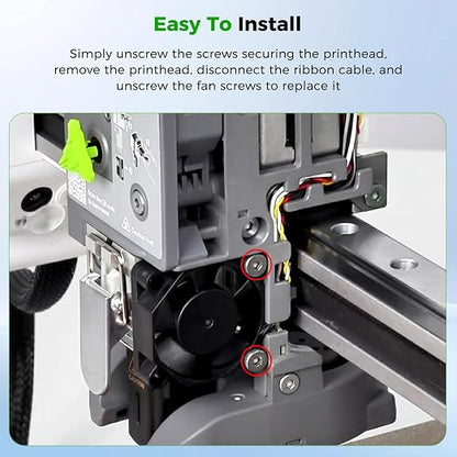 Creality Official SPARKX i7 Hotend Cooling Fan, Original i7 3010 Axial Cooling - Image 6