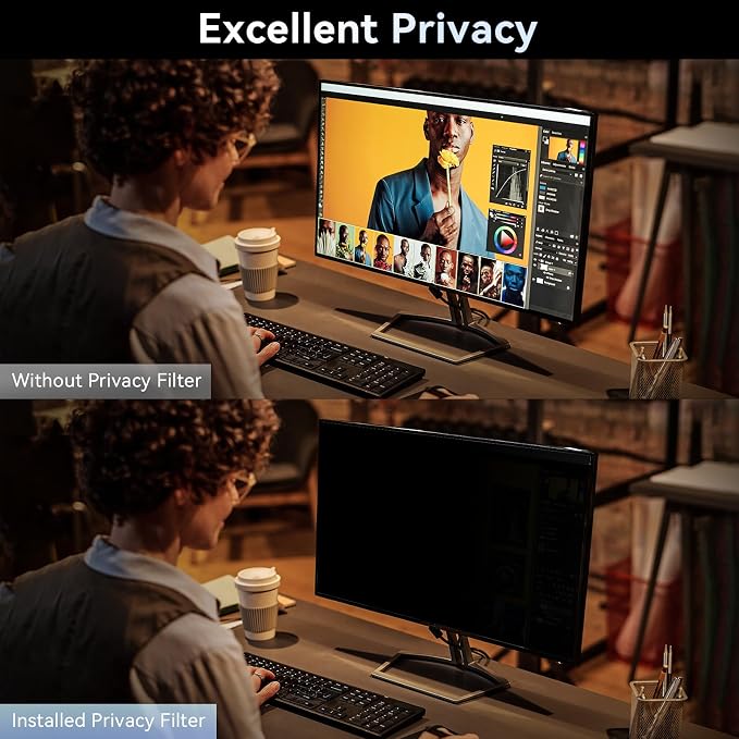 24 Inch Computer Privacy Screen Filter - Image 2