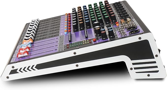 Sound Town 8-Channel Professional Audio Mixer - Image 4