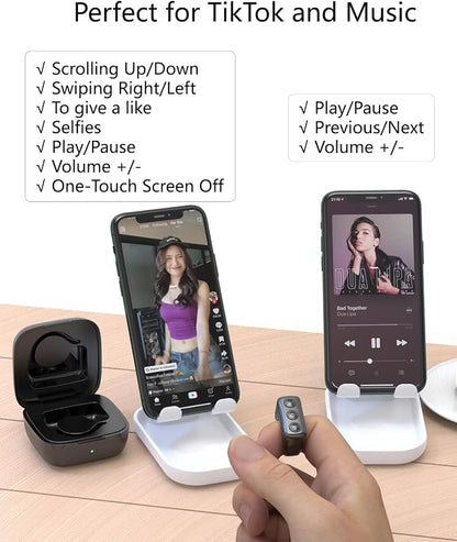 TikTok Scrolling Ring, Camera Remote, Long Battery Life, Compatible - Image 2