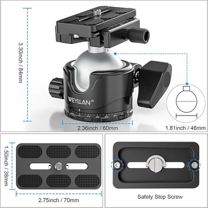 WEYLLAN EH46L Lever Ball Head - Image 7