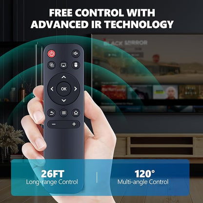 Replaced for Mini Projector HY300 HY300Pro Remote Control, for Magcubic HY300Pro - Image 5