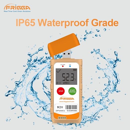 Frigga M2H 5pcs Reusable Temperature Humidity Data Logger USB Digital - Image 5