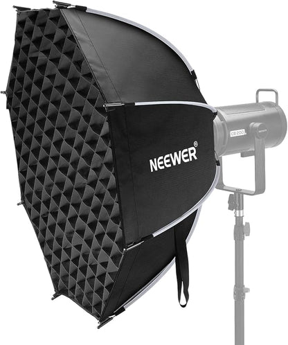 NEEWER 35.4'' Octagonal Softbox, Quick Release Parabolic Soft Box - Image 4