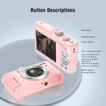Fansbe Smart Digital Camera, 4K Vlogging Camera - Image 7