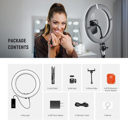 NEEWER 10" 20W High Power LED Ring Light - Image 9