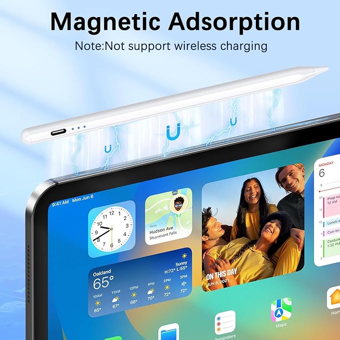 【2Pack】 Stylus Pencil for iPad 2018-2025 A16 11/10/9/8/7/6, iPad mini A17 - Image 7