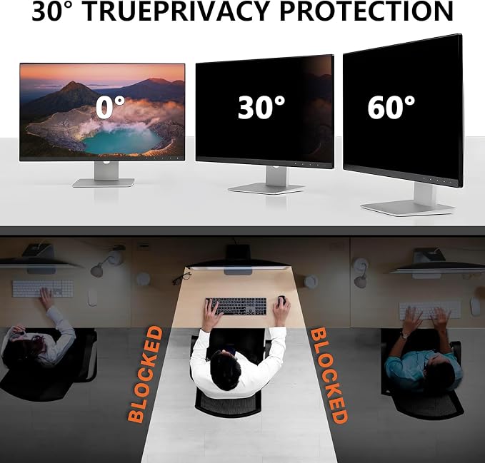 【2-Pack】 20 Inch Computer Privacy Screen - Image 2