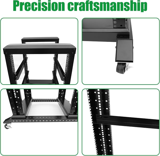 27U Server Rack/4-Post 19in Network Rack/Open Frame Rack - Image 4