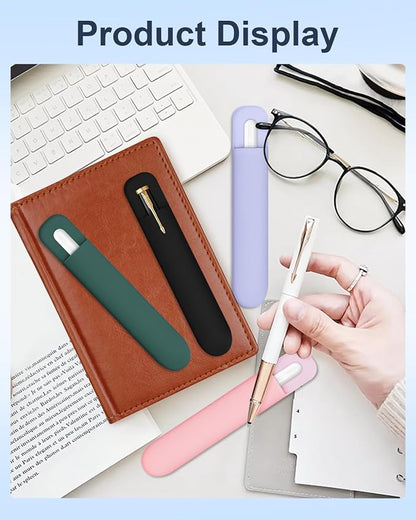 eZAKKA Silicone Pencil Holder For Most Pens, 7.8 inch Self-Adhesive Stick To - Image 7