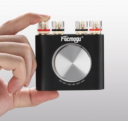 Facmogu M6 200W Mini Bluetooth 5.0 Audio Power Amplifier, 100Wx2 Dual Channel - Image 2
