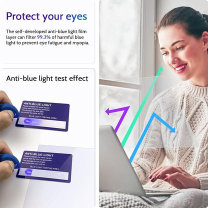 3 Pcs 11.6 Inch Anti Blue Light Screen Protector Compatible - Image 2