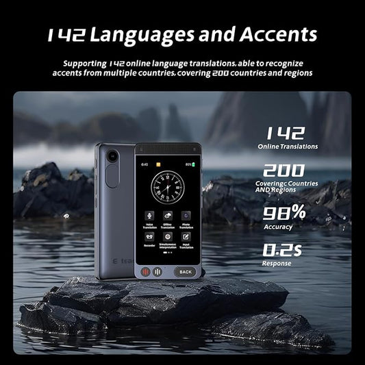 Language Translator Device, 142 Languages AI Translator - Image 2