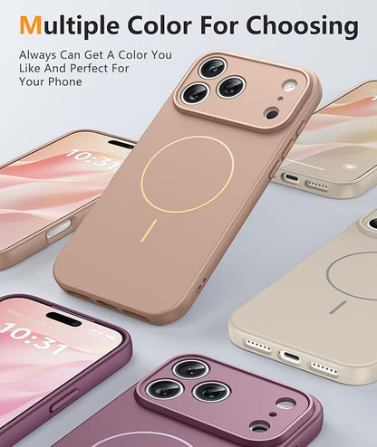 FNTCASE for iPhone 17 Pro Case: Integrated Silicone Phone Cases - Image 5