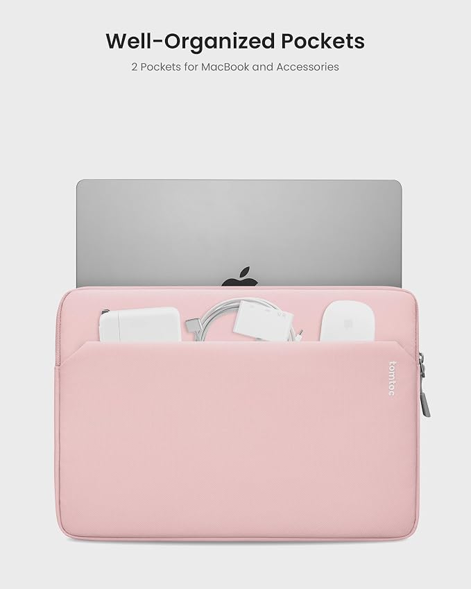 tomtoc Slim Laptop Sleeve for 14-inch MacBook Pro M4/M3/M2/M1 Pro/Max 2024-2021 - Image 2