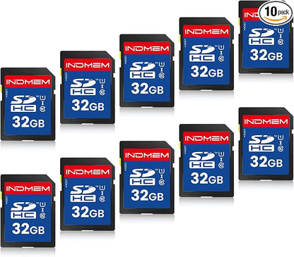 SD Card 32GB, High Speed Full HD Video Recording Secure Digital Cards by READYXIO
