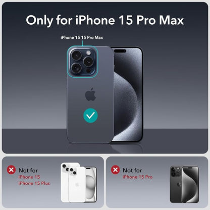 ESR 3+1 Pack for iPhone 15 Pro Max Privacy Screen Protector Set, Anti-spy - Image 9