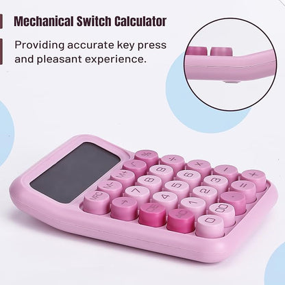 Mr. Pen- Mechanical Switch Calculator, 12 Digit Large LCD Display, Mechanical - Image 3