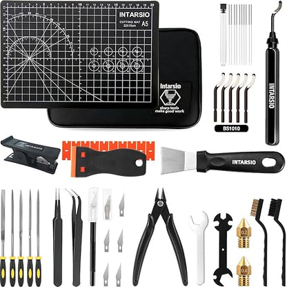 52-in-One 3D Printer Tools Kit, Professional 3D Printer Accessories & by INTARSIO3D
