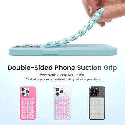Silicone Double-Sided Suction Phone Grip Detachable Mount - Image 3