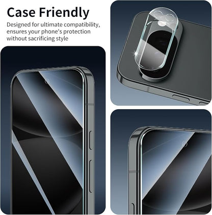 3+3+1-Pack, Privacy Screen Protector and Camera Lens Protector - Image 8