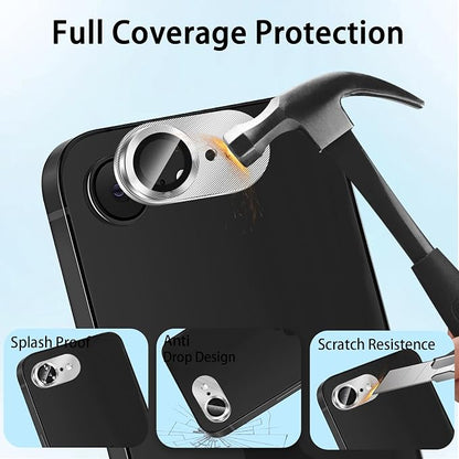 Camera Lens Protector for iPhone 17e / iPhone 16e, Aluminum Alloy Sapphire - Image 7