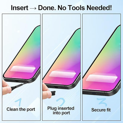 USB C Dust Plugs -Anti Dust Plug Cover Charging Silicone Port Covers - Image 4