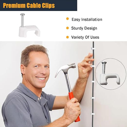 15FT Telephone Extension Cord Cable, Landline Phone Line Wire - Image 4