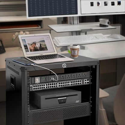RIVECO 15U Network & Audio Rack - Image 5