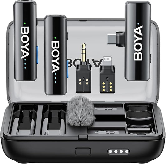 BOYA BOYALINK 2 Wireless Lavalier Microphone by BOYA