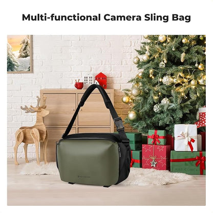 K&F CONCEPT Camera Sling Bag Crossbody Bag Waterproof Camera Shoulder Backpack - Image 8