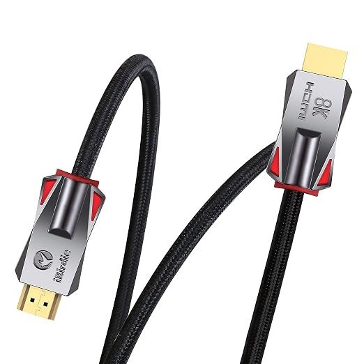 iBirdie 8K Fiber Optic HDMI Cable 200 Feet 62 Meter, Active Unidirectional Cord - Image 2