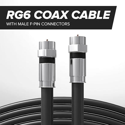 THE CIMPLE CO - RG6 Coaxial Cable 40 FT - RG6 Coax Cable - Image 2