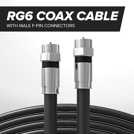 THE CIMPLE CO - RG6 Coaxial Cable 100 FT - RG6 Coax Cable - Image 2