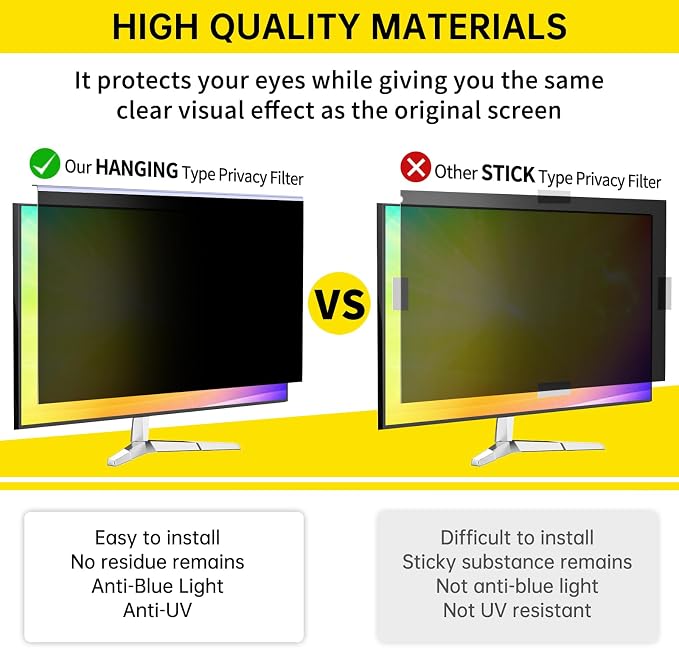 27 Inch Computer Privacy Screen - Image 3
