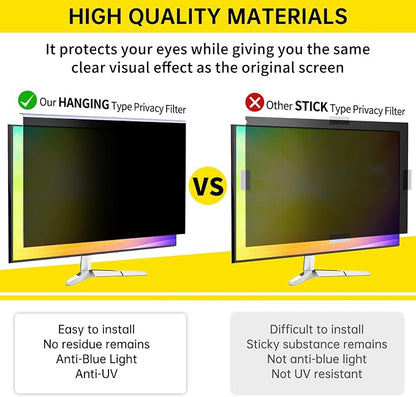 〔2-Pack〕 27 Inch Computer Privacy Screen Filter - Image 3