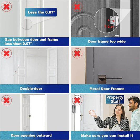 Door Reinforcement Lock Withstands 800lbs of Force - Image 2