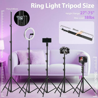 Ring Light 22inch Kit: Ring Light Tripod - Image 6