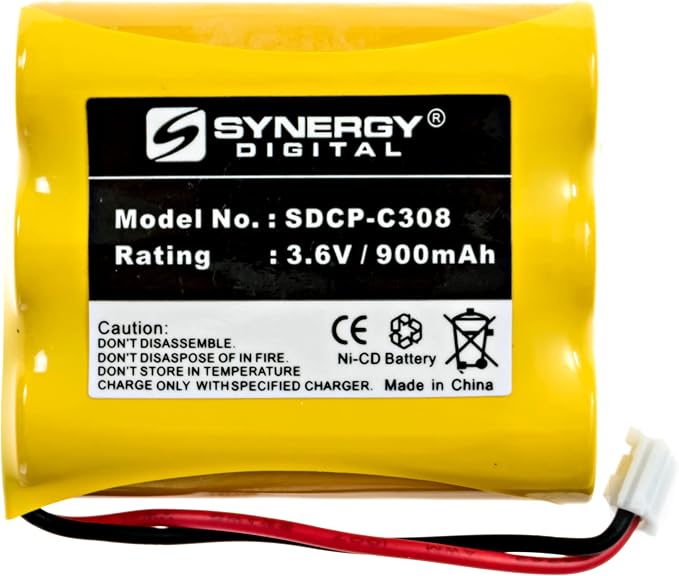 Synergy Digital Cordless Phone Battery, Works - Image 4