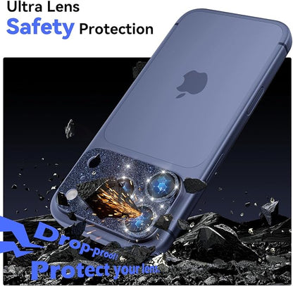 imluckies Compatible with iPhone 17 Pro Max Camera Lens Protector Bling - Image 5